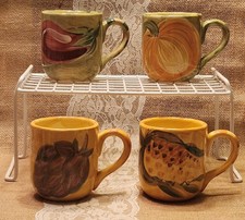 Pfaltzgraff  Central Market Set of 4 Mugs