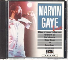 Marvin Gaye Live CD UK Newsound 1996 PYCD133