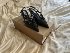 Steve Madden Patent Black Heels