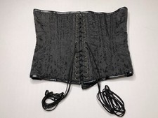 Top Drawer by Daisy Corsets Black XXL Hook and Eye Closure Corset P122
