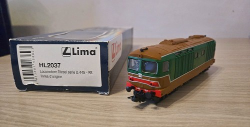 Lima 2037, H0, FS, Locomotiva Diesel D445 1017 | Condition: Usato