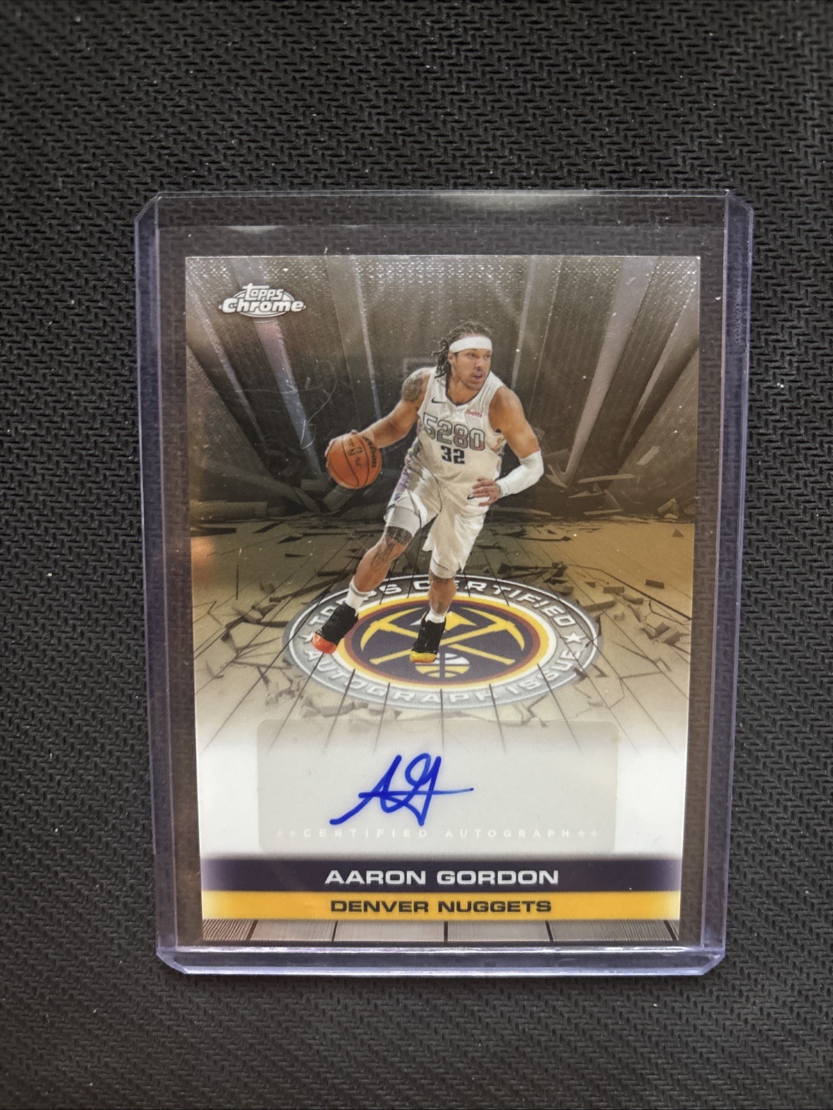 2025-26 Topps Chrome - Autograph Issue Aaron Gordon #TAU-AG (AU)