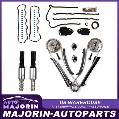 Timing Chain Kit Cover Gasket VCT Selenoid For 05-06 Ford Expedition 5.4L SOHC