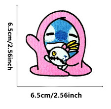 Cartoon cute anime IRON ON PATCH APPLIQUE 2 5/8 x 2 5/8 inch