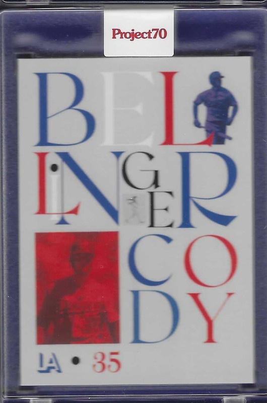 2021 Topps Project 70~1958 Cody Bellinger #35~ By Oldmanalan PR:2,303