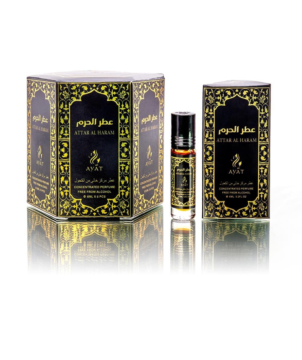 Huile Parfumée Attar Al Haram flacon de voyage idéal pour vos rituels bien-être