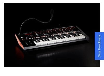 Roland JD-Xi 37-Key Hybrid Keyboard Synthesizer w/ Microphone Input & Sequencer