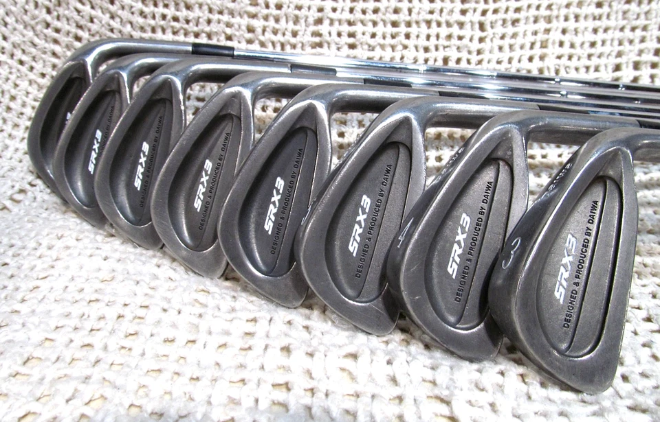 Daiwa SRX3 (3 thru PW) 8 Piece Iron Set RIGHT-HANDED ~ Stiff Flex Steel Shafts - Image 4 of 4