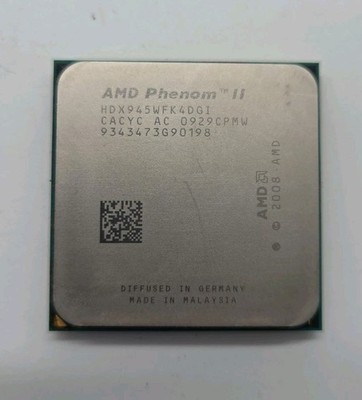 AMD Phenom II X4 945  HDX945WFK4DGM Quad Core CPU Prozessor Sockel AM3 - Top 