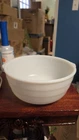 VTG General Electric White milk Glass Round Mixing Bowl Single Piece Glassware