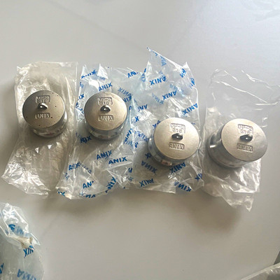 ANIX DP-2 316 Stainless Steel Fitting Adapter Caps Fittings Lot 4 pcs