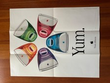 Poster - iMac Flavors 1999 Promo Poster G3 Apple