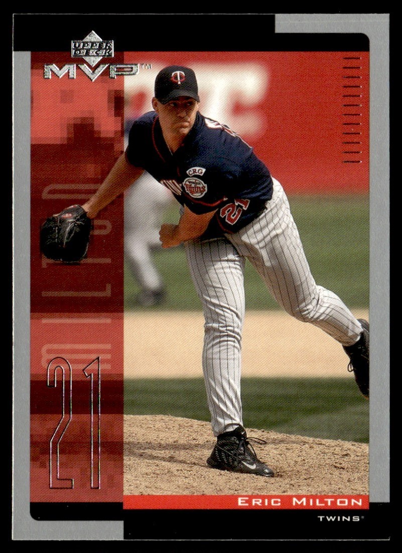 2001 Upper Deck MVP Eric Milton Minnesota Twins #122