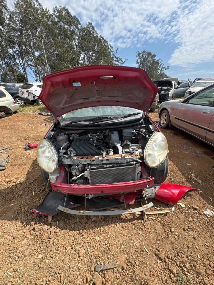 2011 Nissan Micra K13 Red RH Front Door Handle AY4 #B844 - image 2 of 4