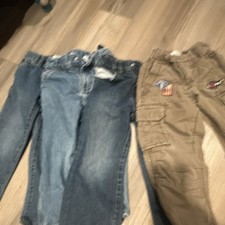 Kids Boy size 4 Denim Clothing Lot Jeans Pants Shorts Graphic Print Animal Tops