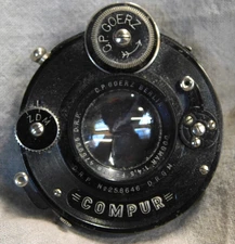 Vintage Goerz Dogmar 10cm, 100mm f/4.5 - Compur Shutter for Parts or Repair