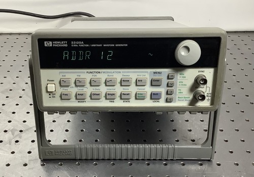 HP Hewlett Packard 33120A 15 MHz Function Arbitrary Waveform Generator