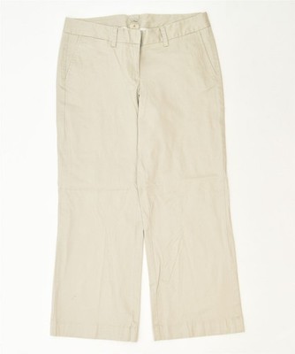 L.L.BEAN Damen Petite Straight Chino Hose US 14 2XL W36 L28 Grau BW10