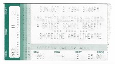 Neil Young Pearl Jam Tom Petty Indigo Girls Ministry 10/2/94 Rare Ticket Stub