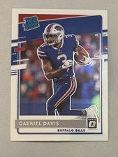 2020 Panini Donruss Optic Rated Rookie RC Base Set #187 Gabriel Davis Bills