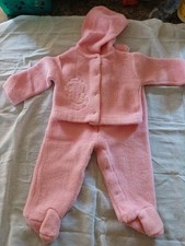 2pc Vintage Winter Set. Pink. 18 To 24 Mo