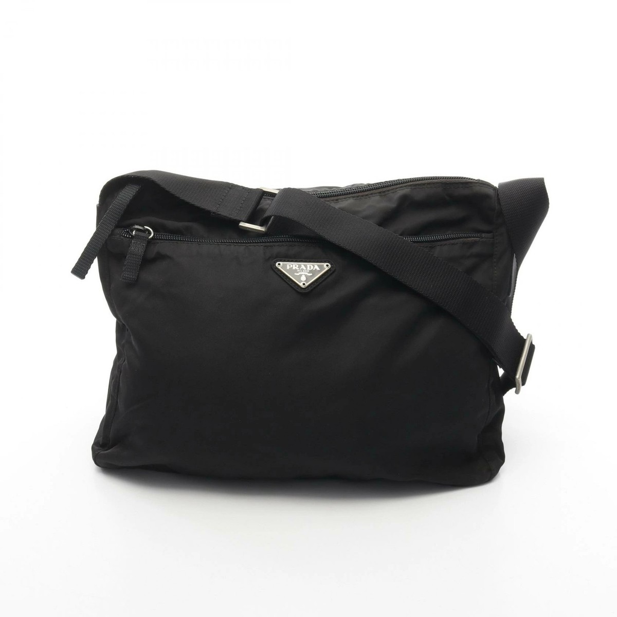 Prada Vela Shoulder Bag black | eBay