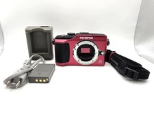 OLYMPUS PEN E-PL2 Red Body 12.3MP Low 1,534 Shutter Count Excellent Japan