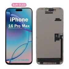 Soft OLED For Apple iPhone 16 Pro Max 6.9in LCD Display Touch Screen Assembly
