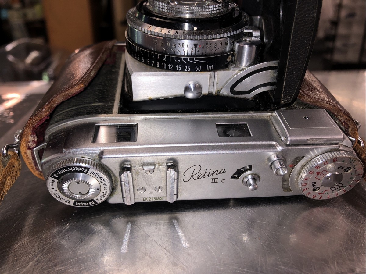 Vintage KODAK RETINA IIIC 3C camera w/leather case | eBay Vintage KODAK RETINA IIIC 3C camera w/leather case | eBay