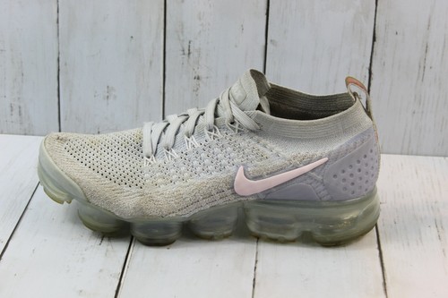 Nike Air VaporMax Flyknit 2 Sneakers Donna Taglia 8 Rosa Platino LEGGI 942843-011 - Foto 4 di 11
