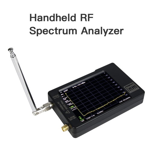 HamGeek TinySA Analizzatore di spettro RF portatile 2,8" 100kHz-350MHz con batteria - Foto 4 di 6