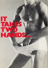 It Takes two Hands... To Handle a Whopper 80's TNT Designs greeting card