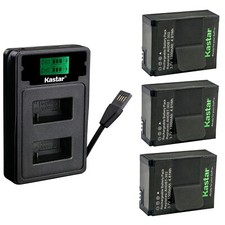 LZD2 Charger  3 battery for GoPro AHDBT-302 HD HERO3 HERO3 AHDBT-301 AHDBT-201