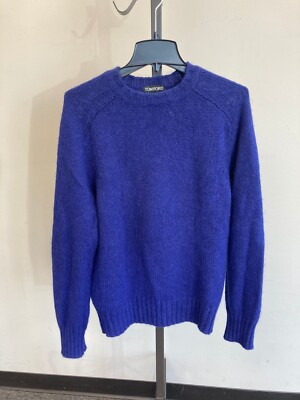 $1900 Tom Ford Dark Violet Sweater Size 38 EU 48 US in 100% Cashgora