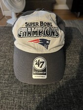 '47 Brand NFL Super Bowl LIII New England Patriots Adjustable Strapback Hat