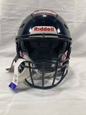 Casco de fútbol americano juvenil Riddell Speedflex XL - negro falta 1 tornillo para oreja