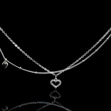Genuine 925 Sterling-Silver Ankle Bracelet Women Anklet Foot Jewelry Chain Beach