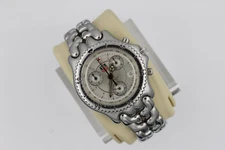 Tag Heuer CG1116.BA0423 Mens SEL Professional Chronograph Quartz Watch Silver