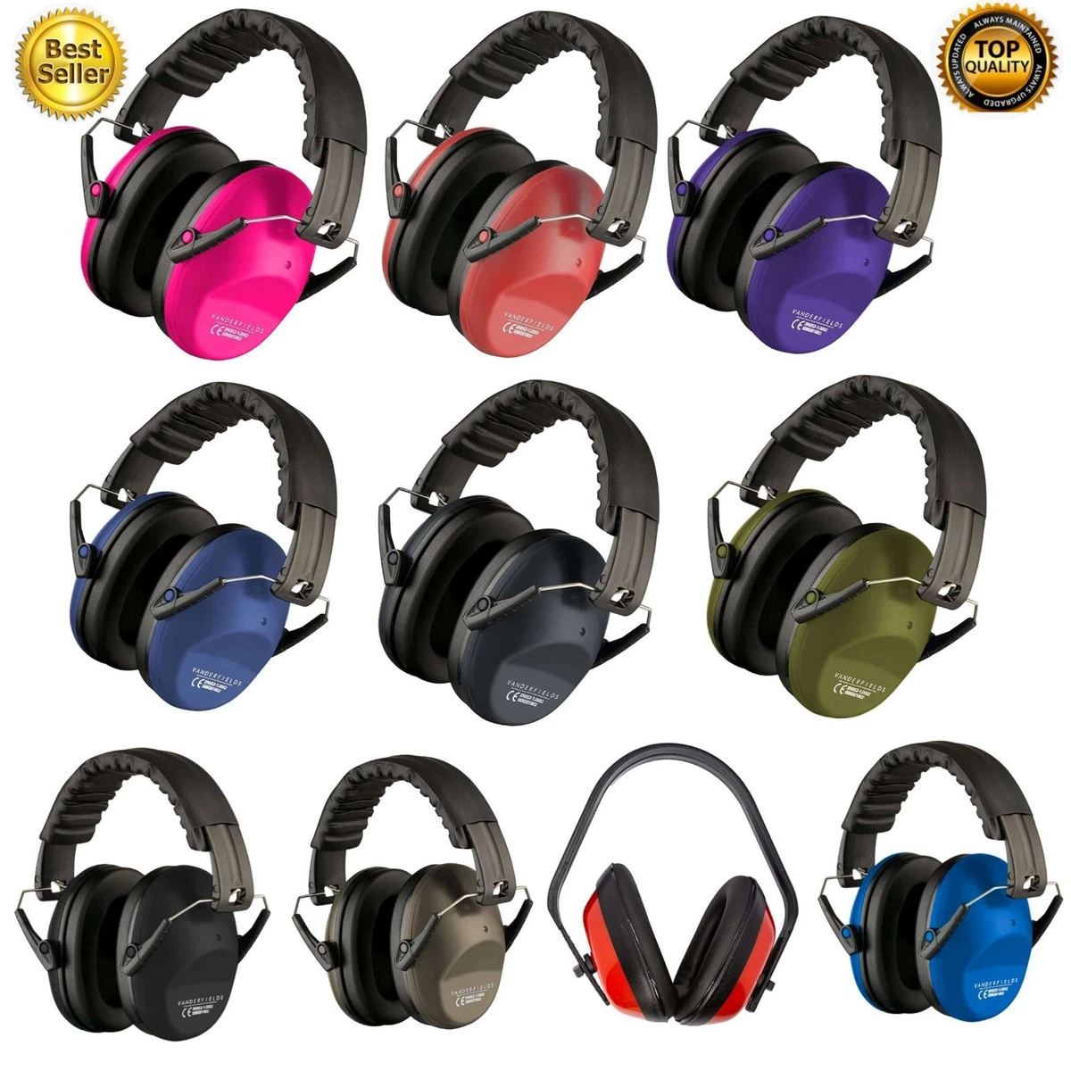 30 NRR Ear Muffs | Passive MRI Safe Ear Muffs