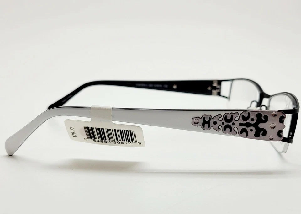 Monturas de gafas negras brillantes Covergirl CG0394-1 1 unidad nuevas 51-18-135 #451 Foto 4 de 4