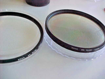 KOAH 95mm UV + Circular polarizer (bx 41)