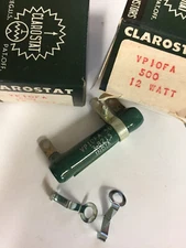 VP10FA 500 OHM 10 WATT CLAROSTAT RESISTORS 2 PCS