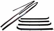 Inner Outer Window Channel Weatherstrip Kit L R Side For 75-95 Chevy Vans Inner Outer Window Channel Weatherstrip Kit L R Side For 75-95 Chevy Vans