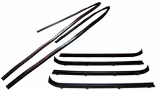 Inner Outer & Window Channel Weatherstrip Kit L & R Side for 75-95 Chevy Vans