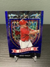 2021 Panini Chronicles Phoenix Blue Velocity #19 Mike Trout