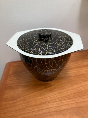 vintage Mid Century Modern Ice bucket, nice design , light weight