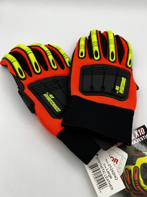 MAJESTIC KNUCKLEHEAD X10 LARGE ARMOR SKIN GLOVES 21242HO