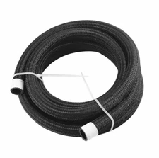 AN6 3FT 10FT 16FT 20FT CPE Fuel Hose Nylon Braided/Stainless Steel Oil Gas Line