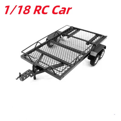 1/18 1/24 RC Crawler Scale Trailer Small Trailer Truck  For TRX4M SCX24 FMS18