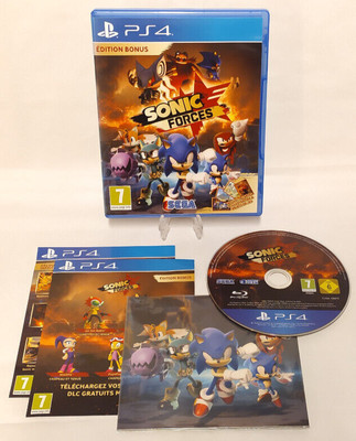 Playstation PS4 Sonic Forces Edition Bonus Karte Versiegelt Sehr guter...